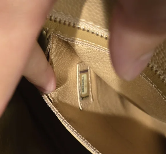 CHANEL Beige Quilted Tote MEDALLION Bag - Picture 8 of 13